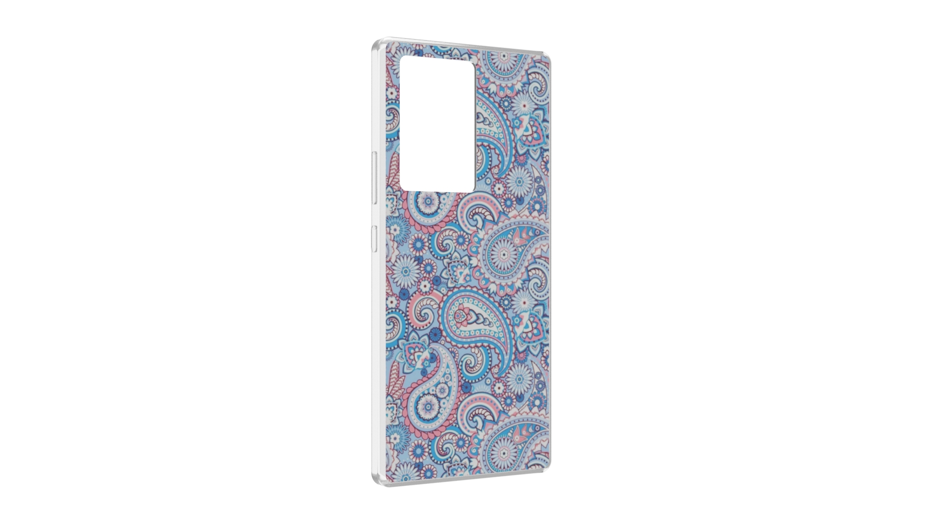 

Чехол MyPads красивый голубой арнамент для ZTE Nubia Z40 Pro, Прозрачный, Tocco