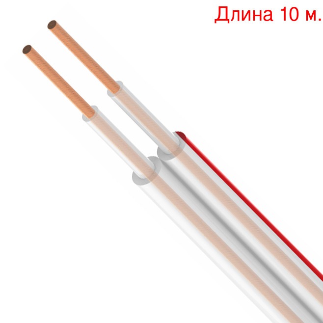 

Кабель акустический Roxtone SC002C Transparent 10м, SC002C Transparent