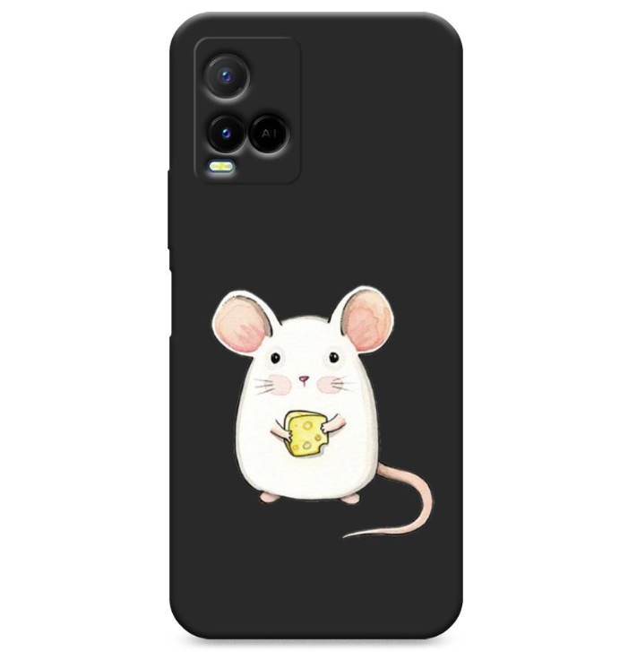 

Чехол Awog на Vivo Y33s/Y21 "Мышка", Черный