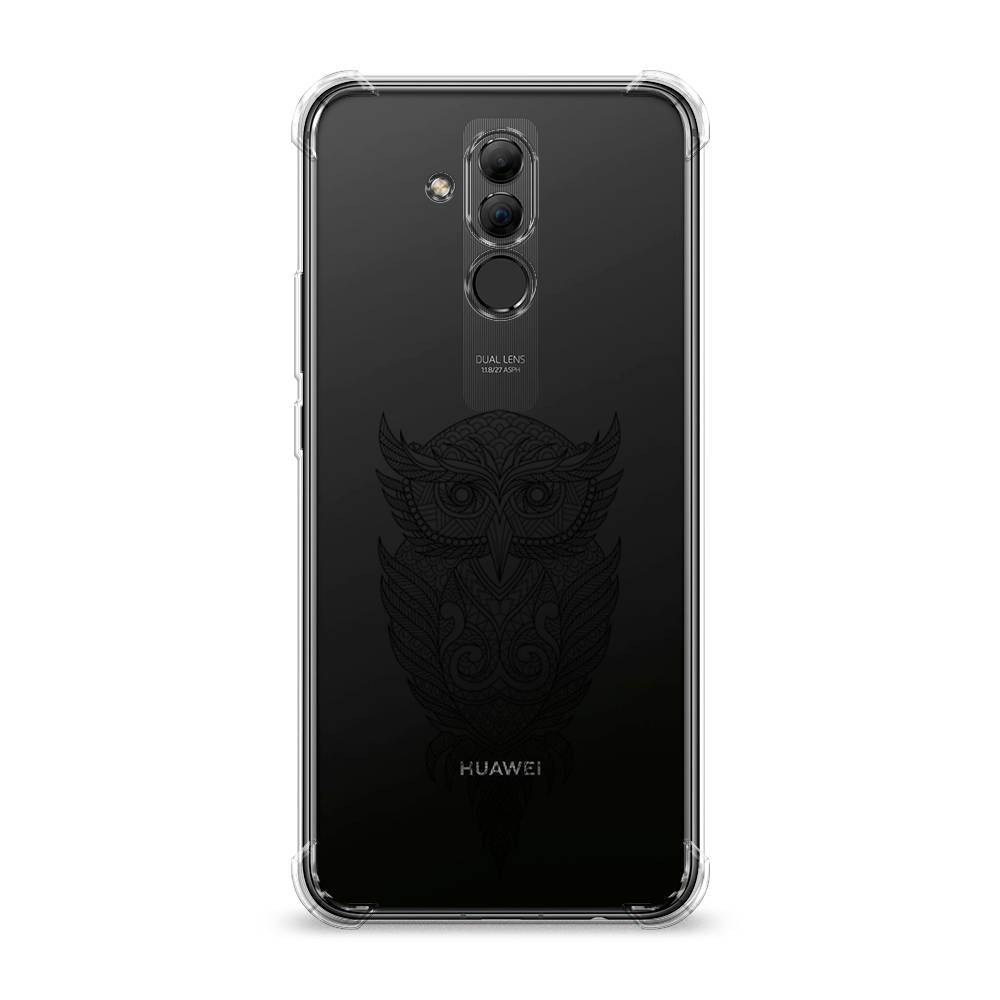 

Чехол Awog "Филин графика" для Huawei Mate 20 Lite, Черный, 66651-1
