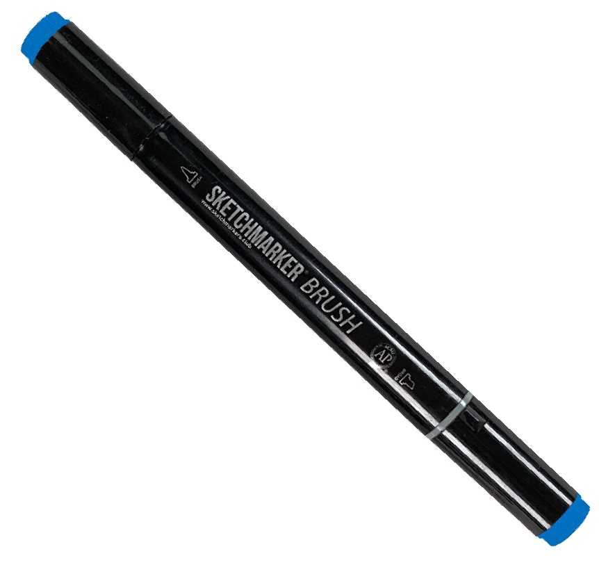 

Маркер Sketchmarker SMB-B70 для скетчей цвет синий, Brush