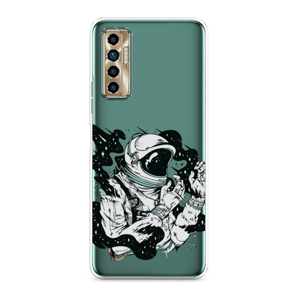

Чехол Awog на Tecno Camon 17P "Космонавт арт", Разноцветный, 300150-7