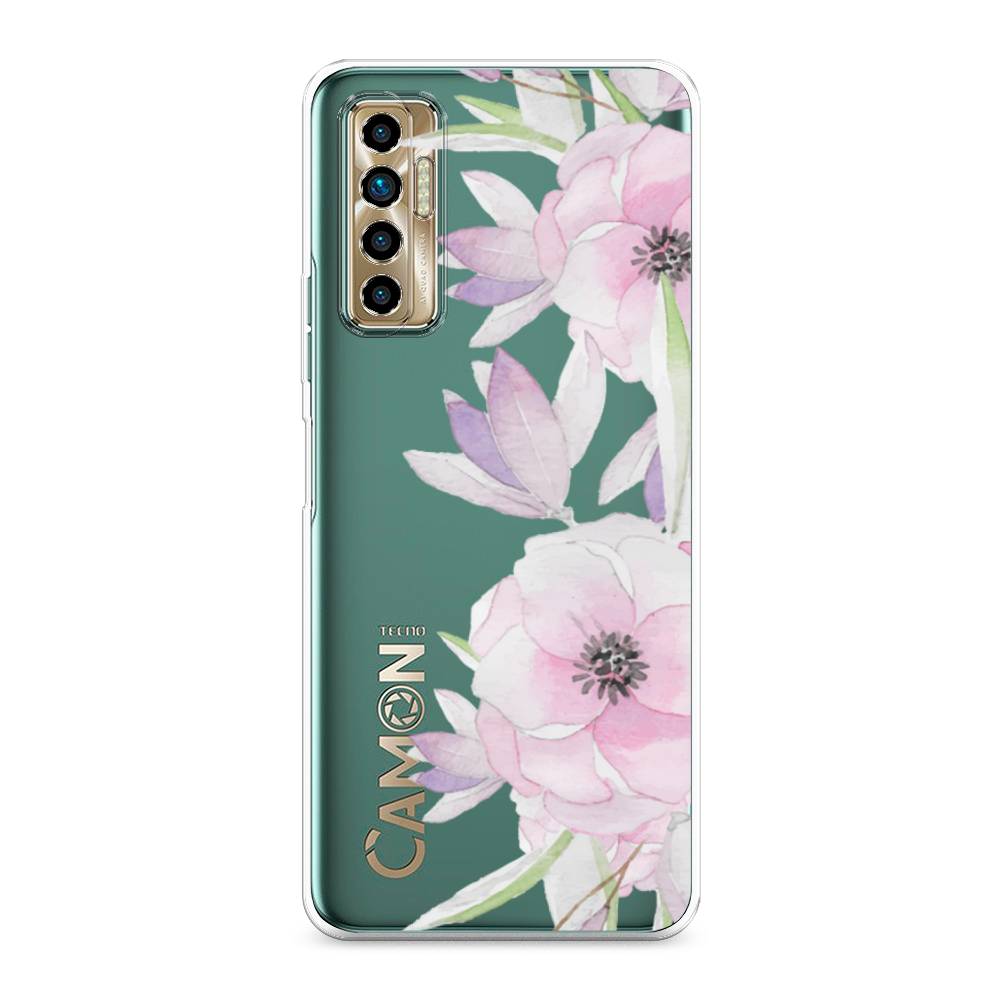 

Чехол Awog на Tecno Camon 17P "Нежные анемоны", Разноцветный, 300150-8