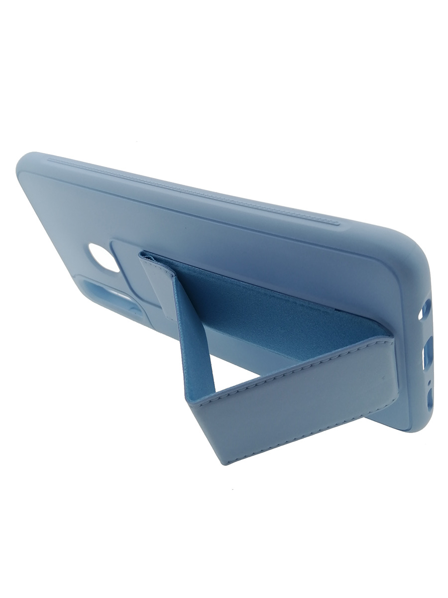 фото Чехол для samsung galaxy a20 2019 derbi magnetic stand серо-голубой