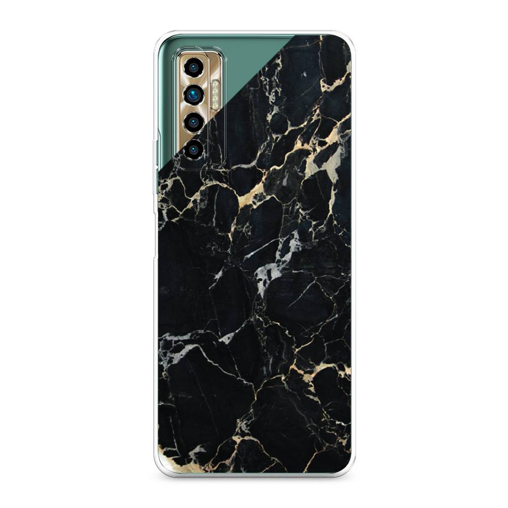 

Чехол Awog на Tecno Camon 17P "Черный мрамор уголок", Разноцветный, 300150-3