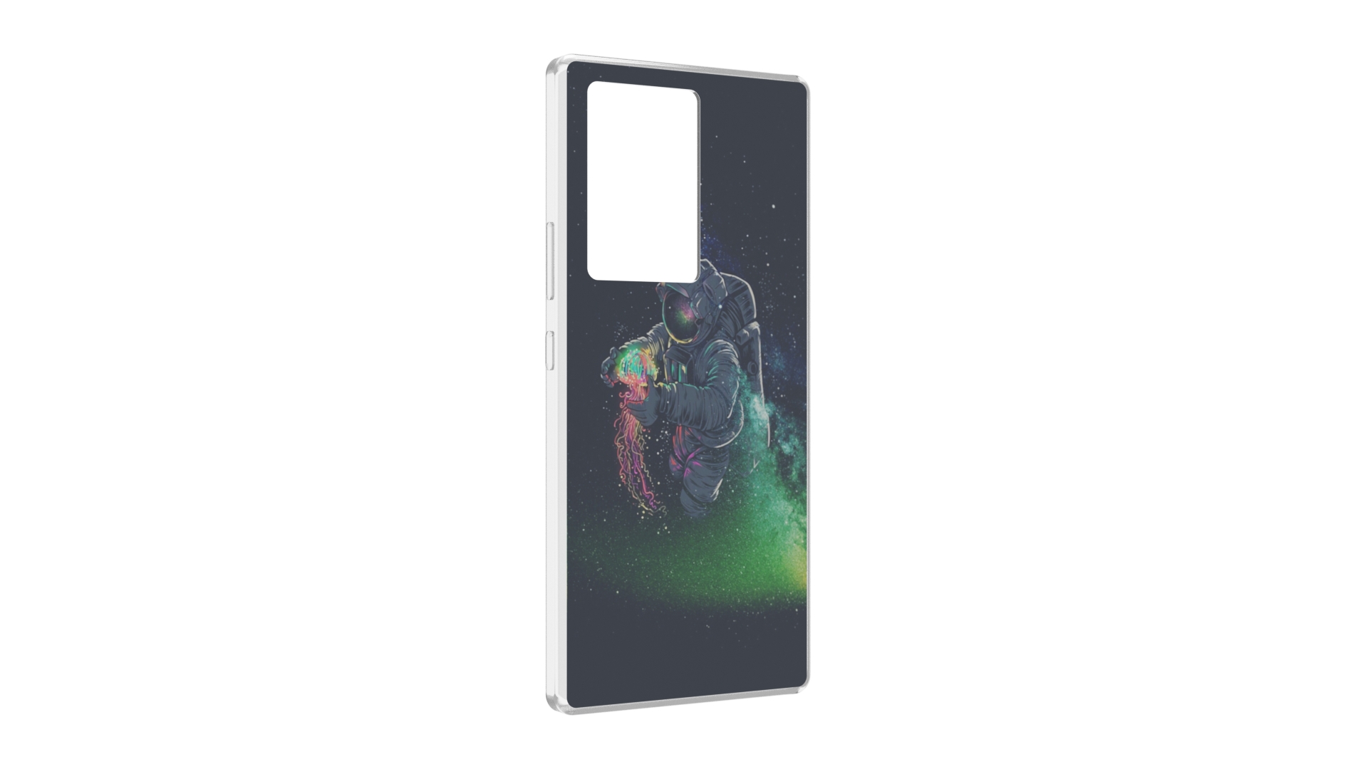 

Чехол MyPads космонавт-с-оружием-арты для ZTE Nubia Z40 Pro, Прозрачный, Tocco