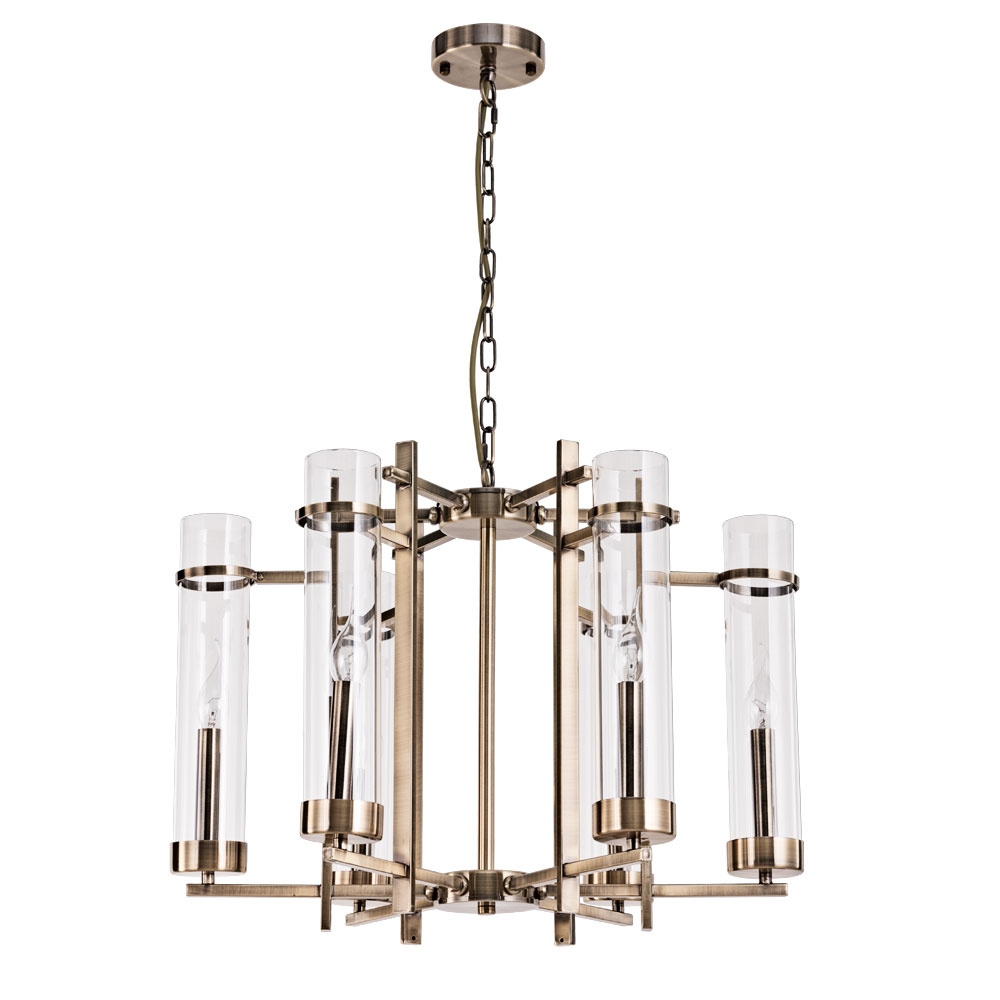 

Подвесная люстра Arte Lamp Hugo с поддержкой Алиса A1688LM-6AB-A