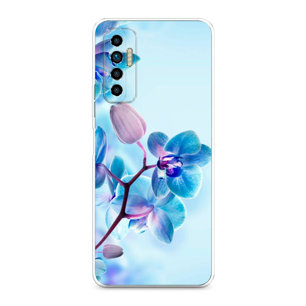 

Чехол Awog на Tecno Camon 17P "Голубая орхидея", Разноцветный, 300150-8