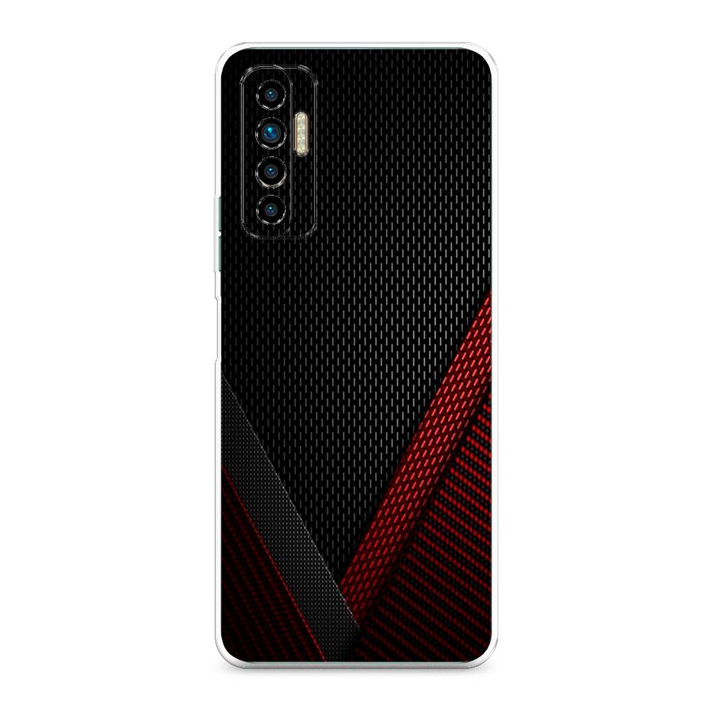 

Чехол Awog на Tecno Camon 17P "Красный карбон", Разноцветный, 300150-3