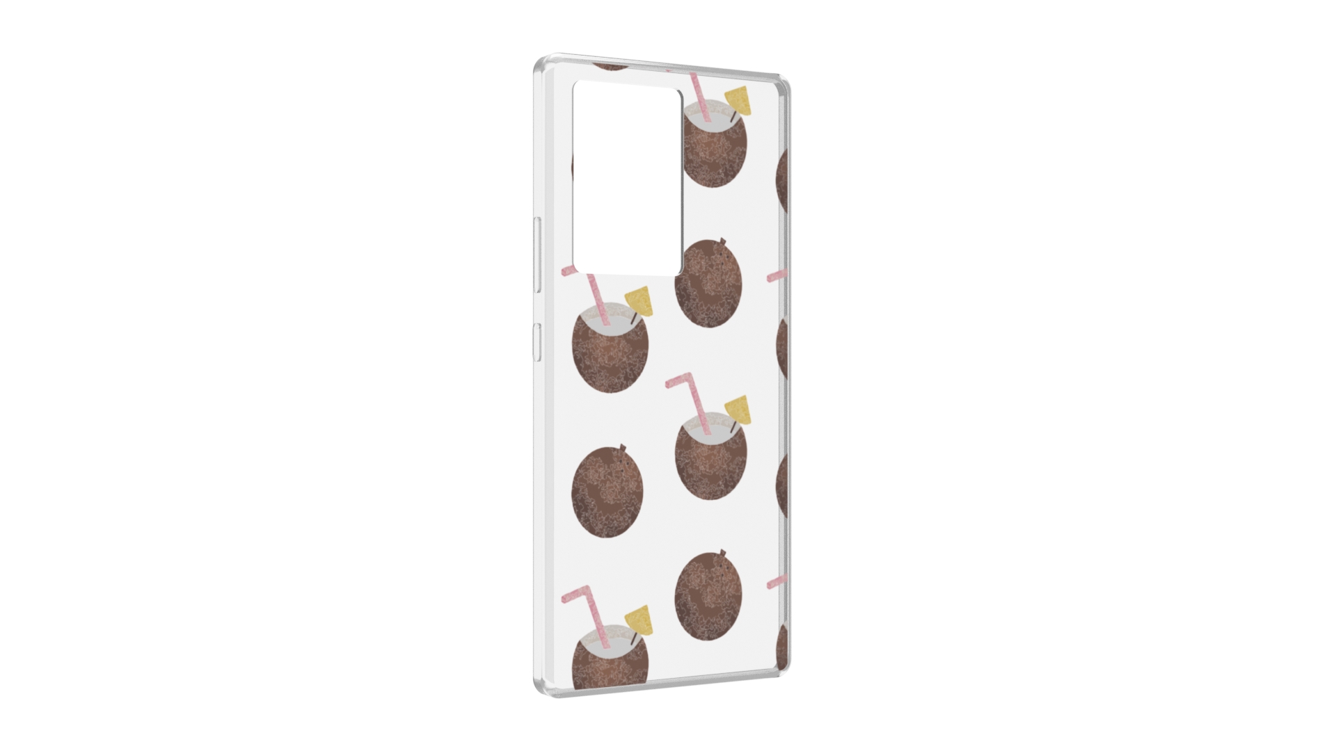 

Чехол MyPads кокосики для ZTE Nubia Z40 Pro, Прозрачный, Tocco