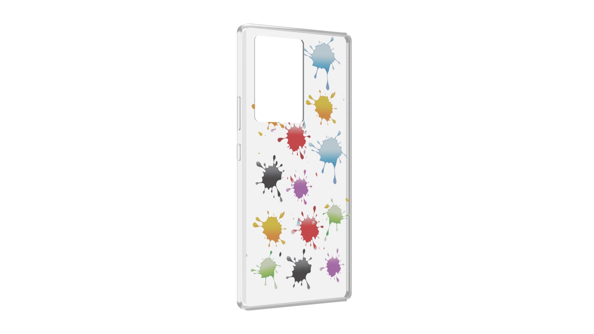 

Чехол MyPads кляксы для ZTE Nubia Z40 Pro, Прозрачный, Tocco