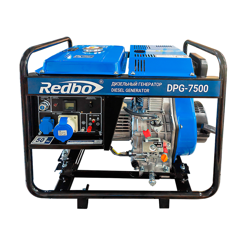 Дизельный генератор Redbo DPG-7500 1005012111