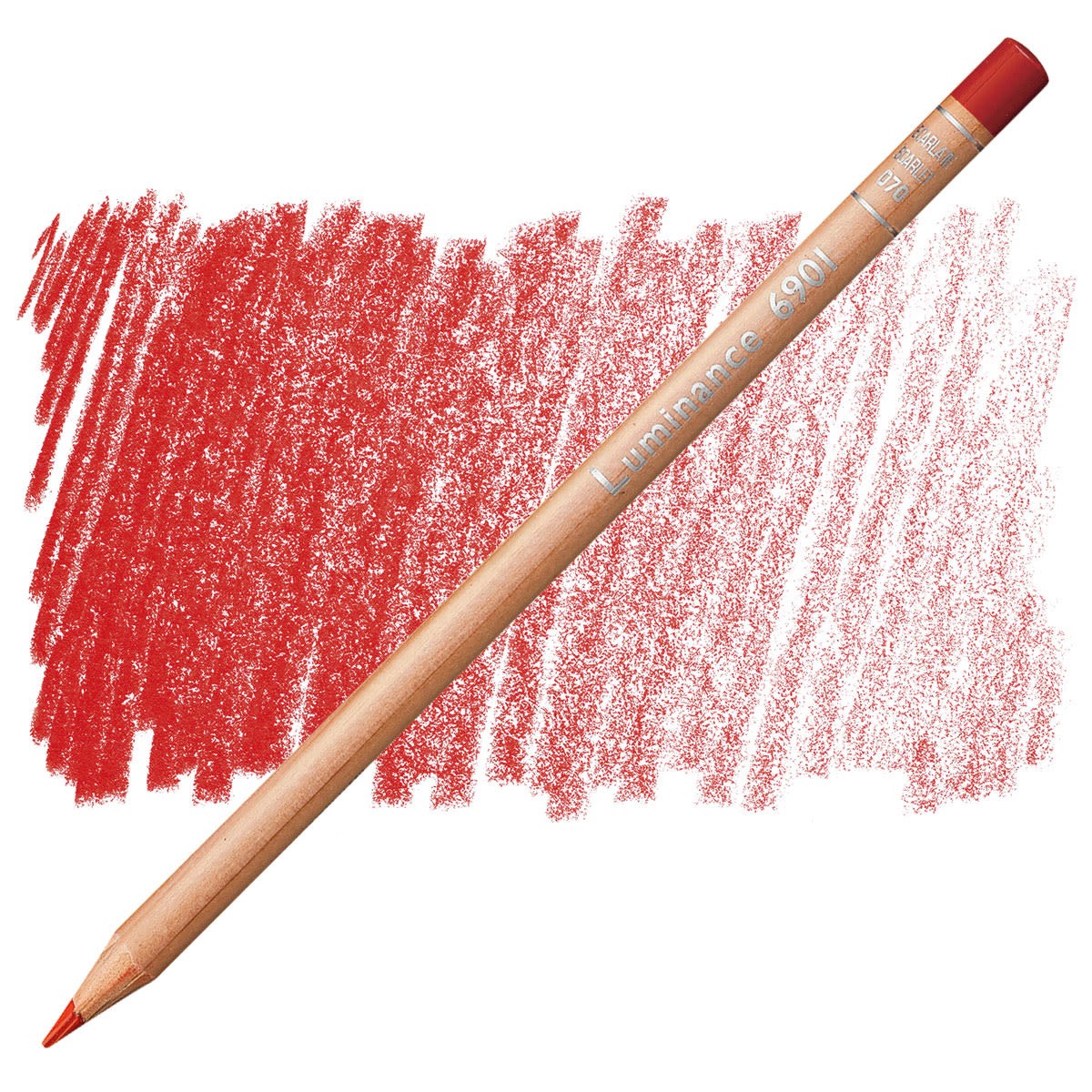 

Caran d`Ache Карандаш цветной Caran d’Ache Luminance 6901, 070 Алый, Красный
