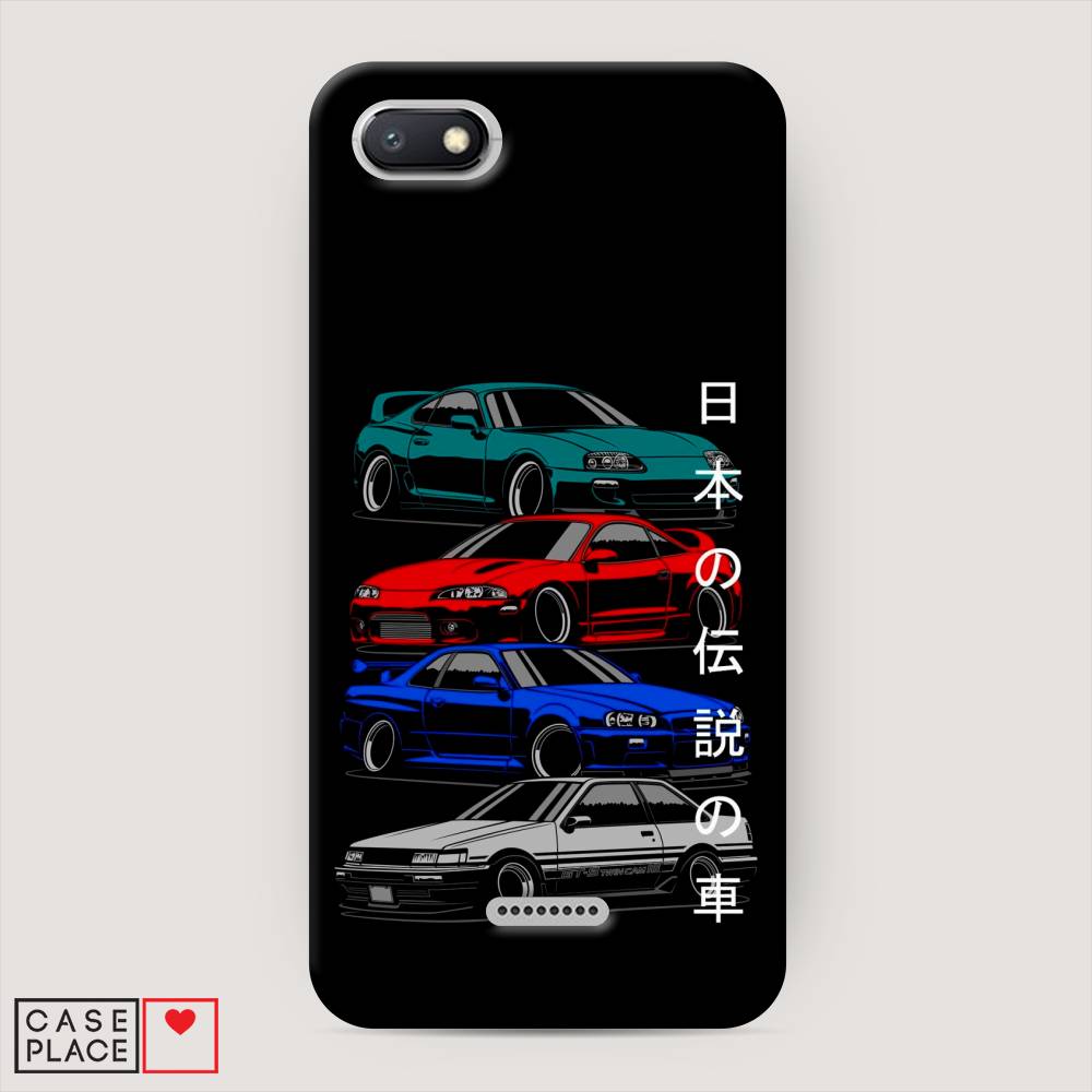 

Пластиковый чехол "JDM Legend cars" на Xiaomi Redmi 6A, 34120-4