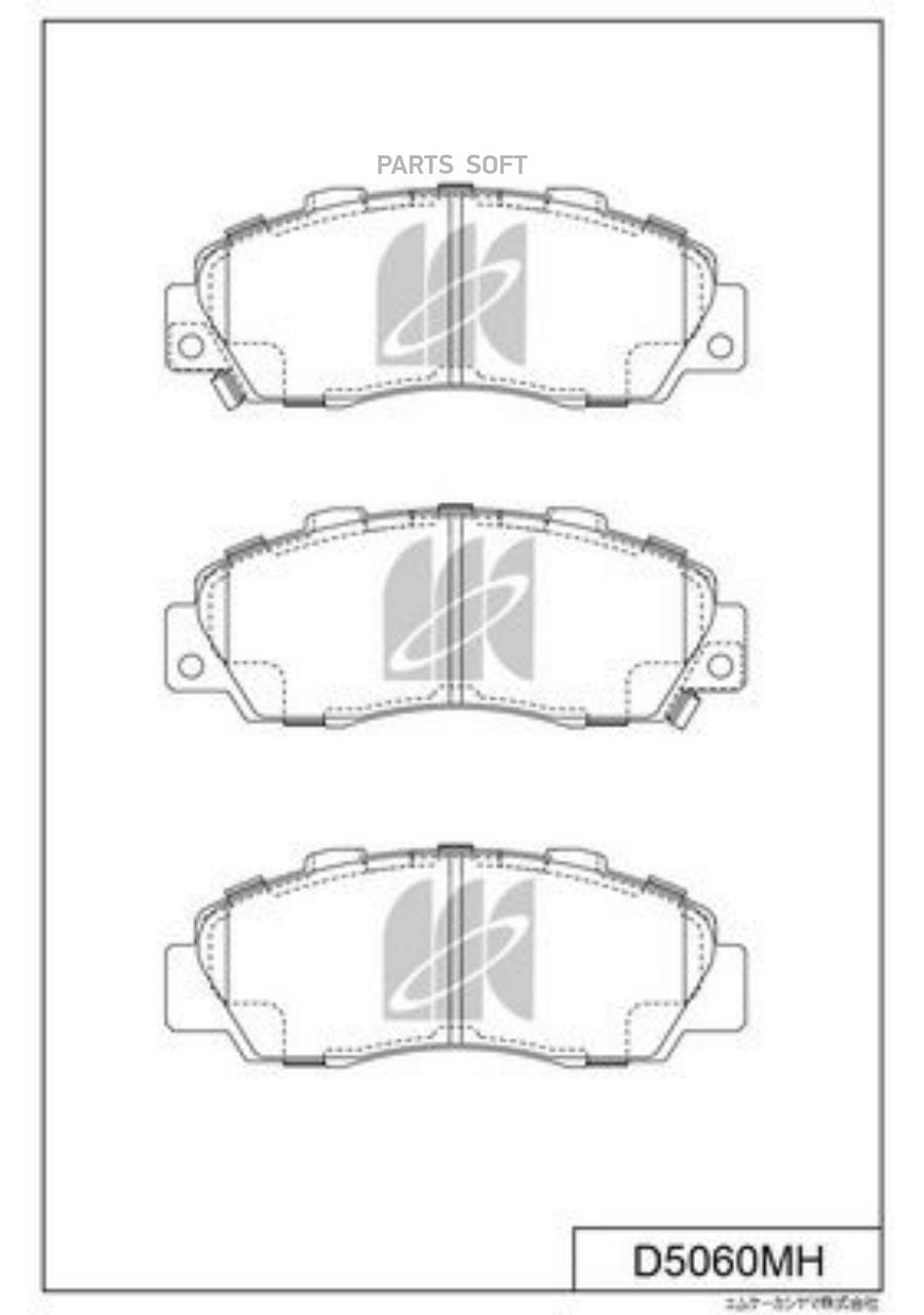 

Колодки Тормозные Honda Cr-V Rd1/2 Mtm, Civic Ek9 Typer 95-, Stepwgn, S-Mx 96-, Odyssey Ka