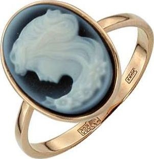 Кольцо из красного золота р 18 ALORIS Кольцо 143Агкам агат 37399₽