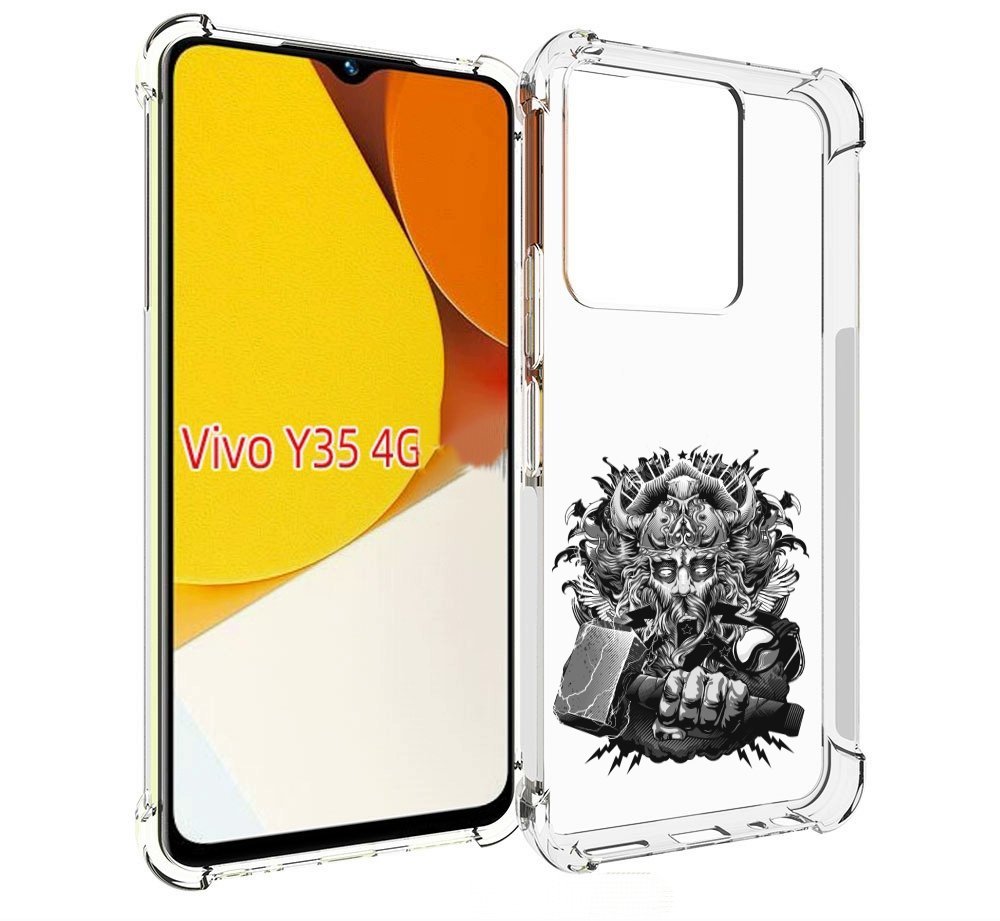 

Чехол MyPads злой тор для Vivo Y35 4G 2022 / Vivo Y22, Прозрачный, Tocco