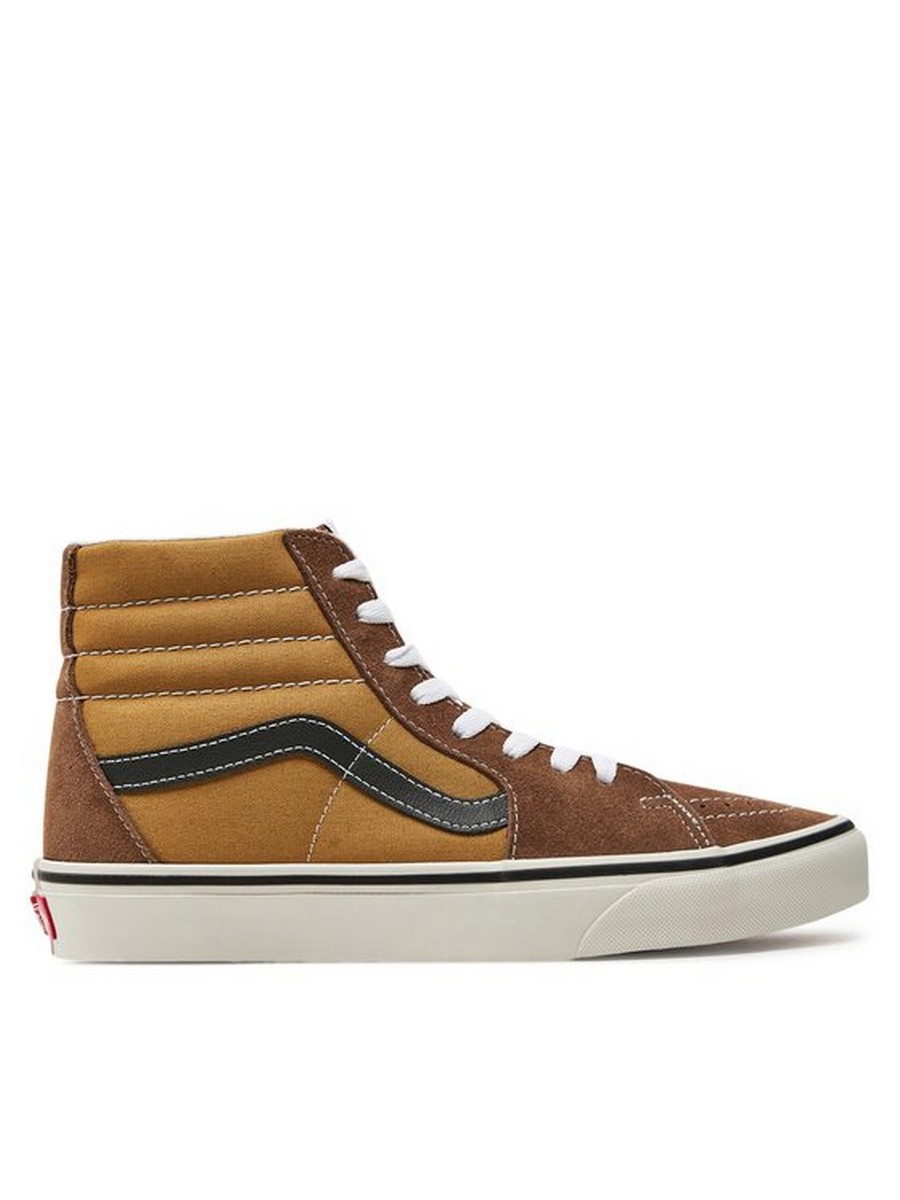 

Кеды мужские Vans Sk8-Hi VN000CMXBF01 коричневые 42 EU, Коричневый, Sk8-Hi VN000CMXBF01