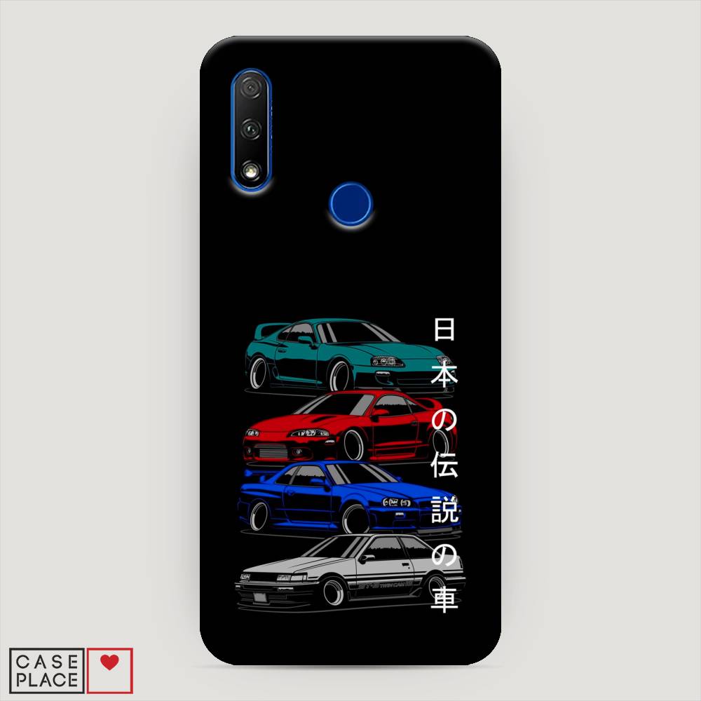 

Чехол Awog "JDM Legend cars" для Honor 9X, 69920-4