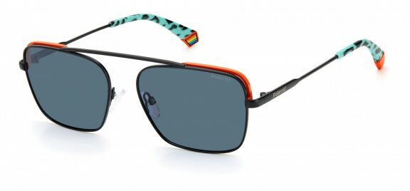 

Солнцезащитные очки Polaroid PLD 6131/S D51 black blue/blue, PLD 6131/S D51