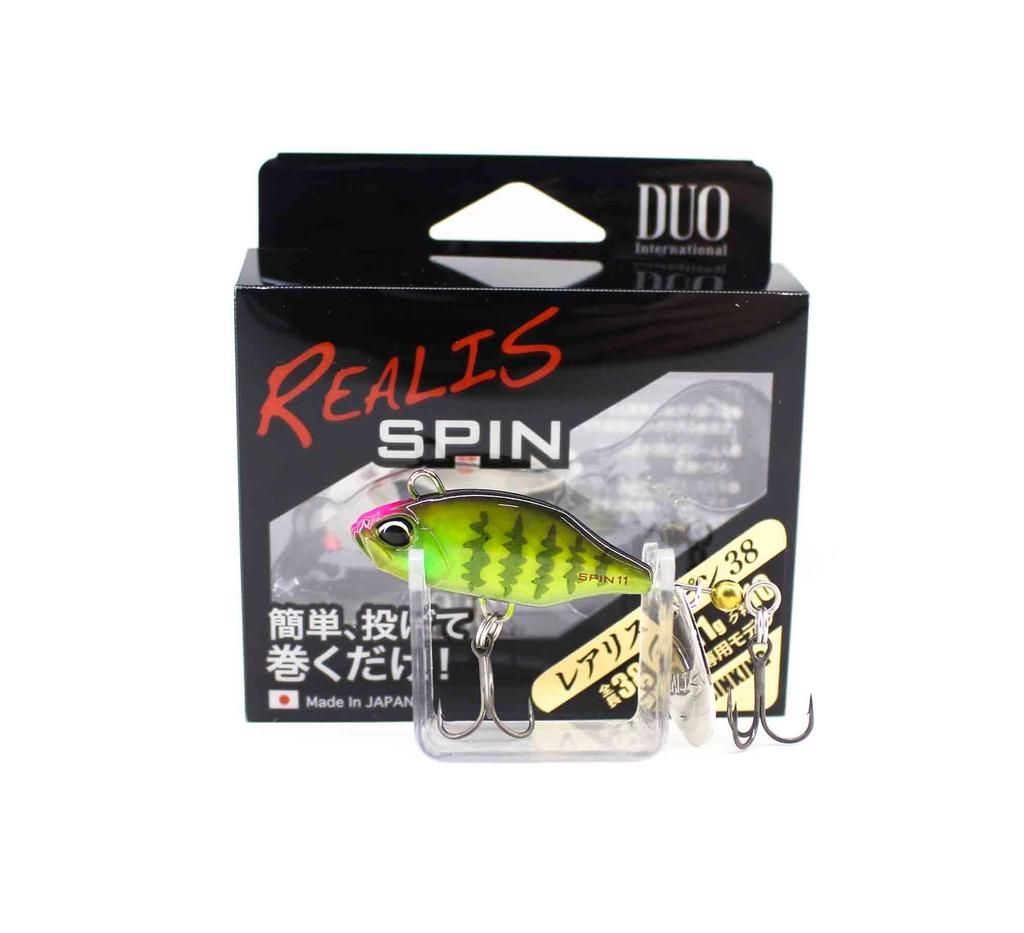 

Воблер для рыбалки DUO REALIS SPIN 38 11G, CCC3510, REALIS SPIN