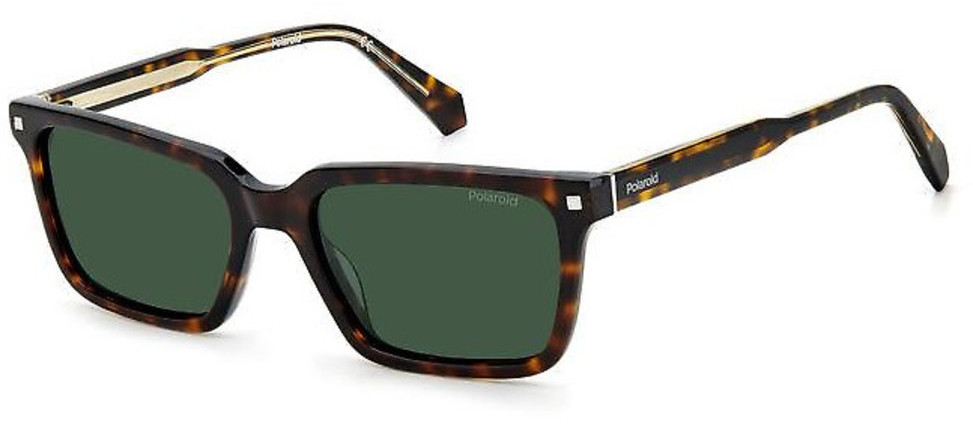 

Солнцезащитные очки Polaroid PLD 4116/S/X 086 dark havana/green, PLD 4116/S/X 086