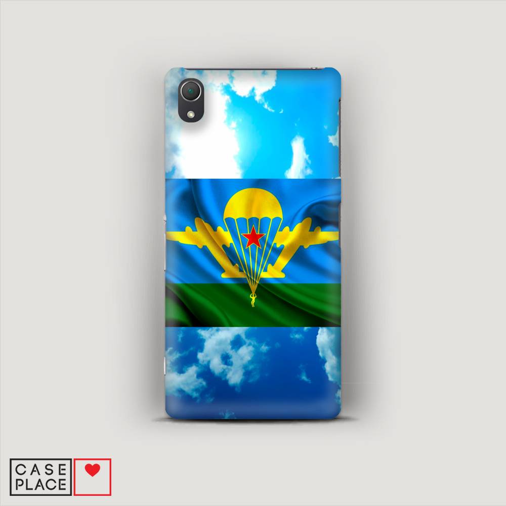 

Пластиковый чехол "ВДВ флаг в небесах" на Sony Xperia Z2