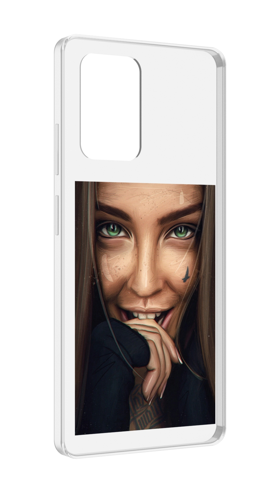 

Чехол MyPads девушка улыбается женский для ZTE Blade V40 Pro, Tocco