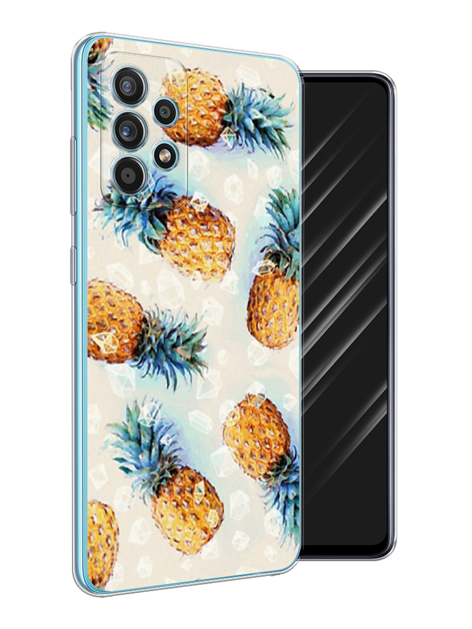

Чехол Awog на Samsung Galaxy A52 / Самсунг A52 "Ананасы", Разноцветный, 2102450-3