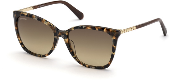 

Солнцезащитные очки Swarovski SK 0310 55F havana/brown, SK 0310 55F