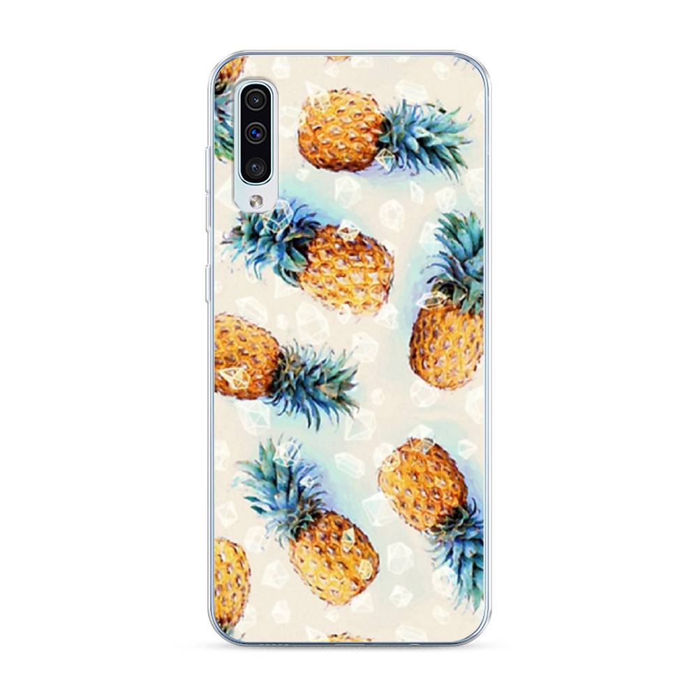 

Чехол Awog на Samsung Galaxy A50/A30S "Ананасы", Разноцветный, 27750-3