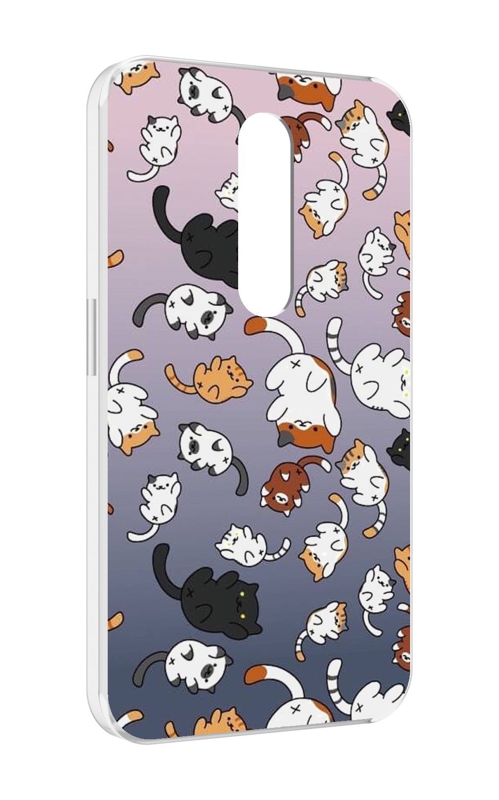 

Чехол MyPads Котики-летают для Motorola Moto X Force (XT1585 / XT1581), Прозрачный, Tocco
