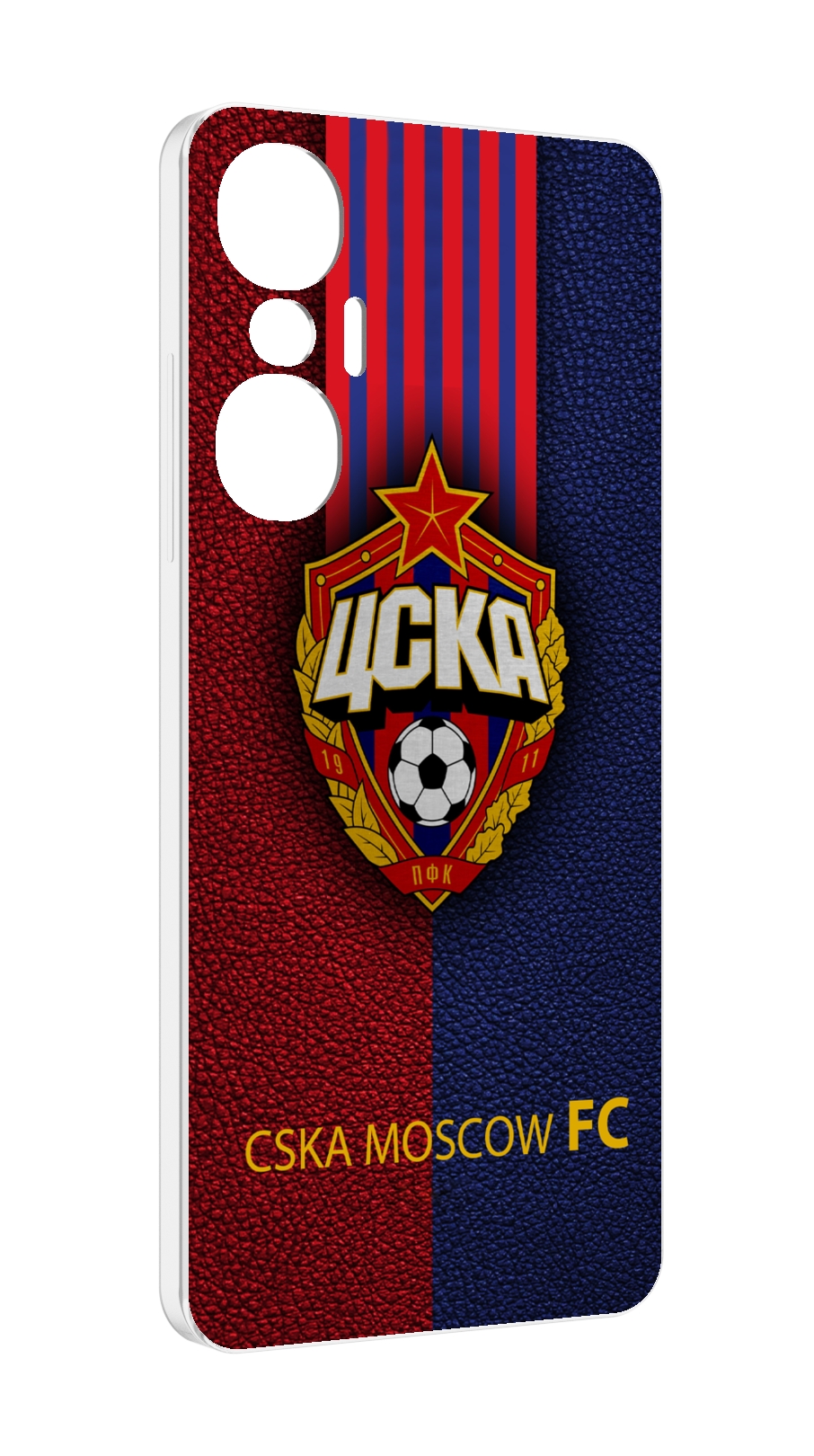 

Чехол MyPads фк цска для Infinix Hot 20S противоударный, Tocco