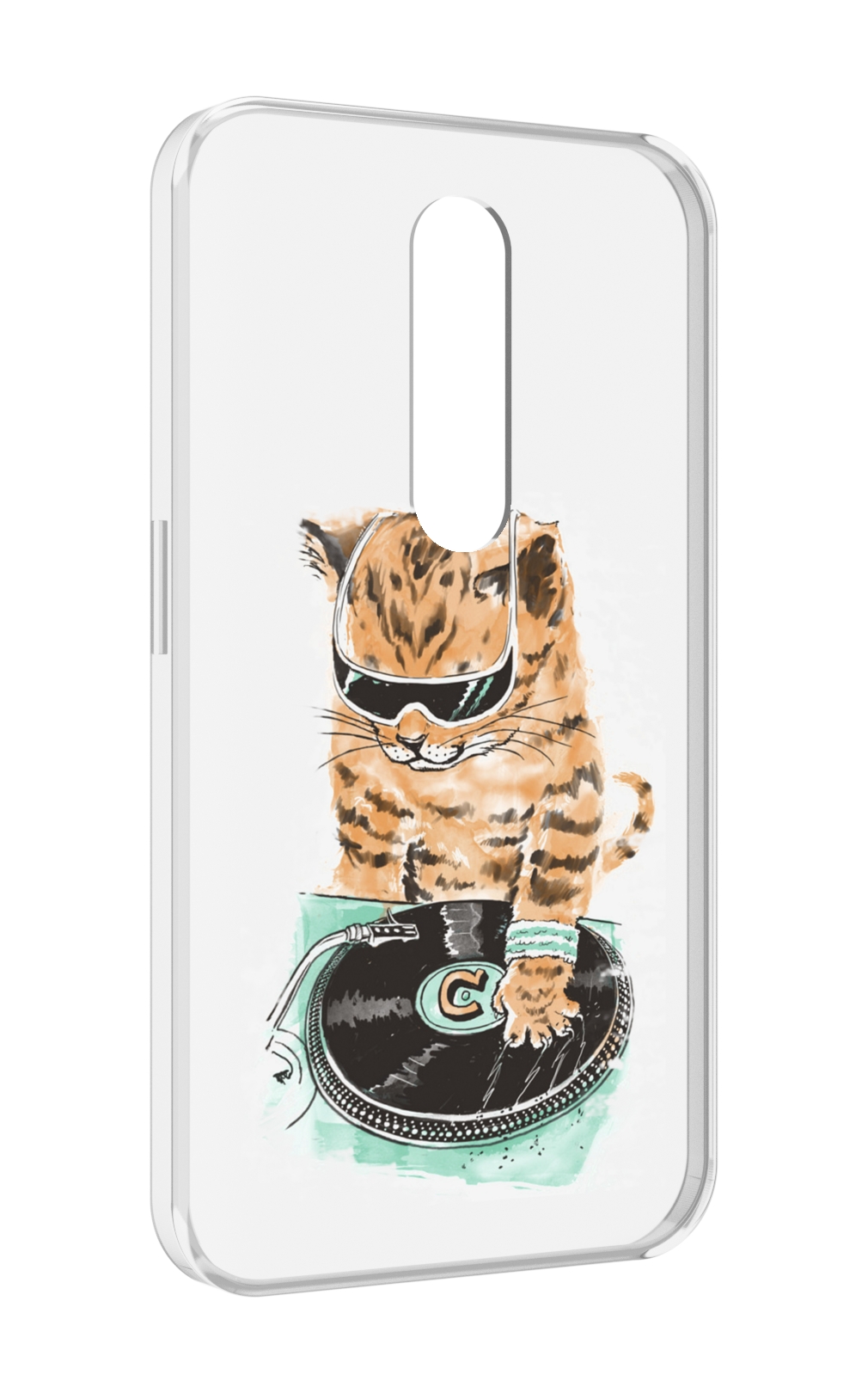 

Чехол MyPads Кот диджей для Motorola Moto X Force (XT1585 / XT1581), Прозрачный, Tocco