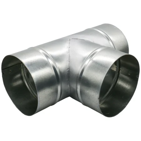 

Тройник, серия TPG, для круглых воздуховодов, D150, оцинкованная сталь , ЭРА