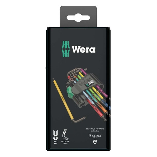 Набор ключей WERA WE-073599,  9 предметов
