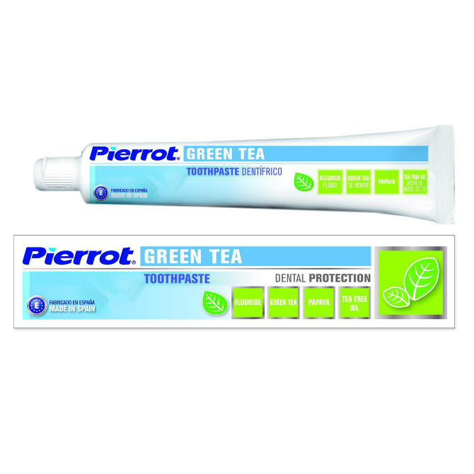 Зубная паста Pierrot  Green Tea Зеленый чай 75 мл