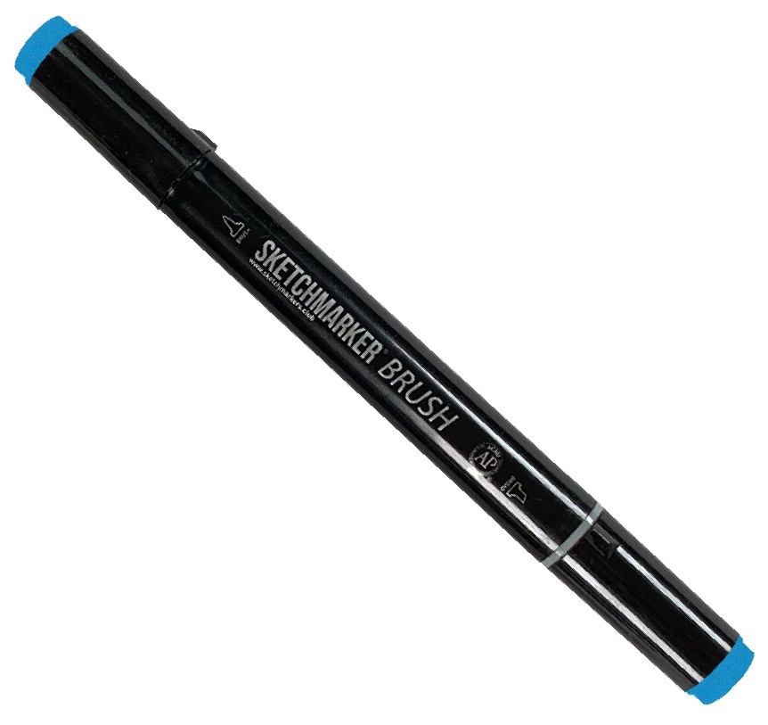 

Маркер Sketchmarker SMB-B31 для скетчей цвет голубой, Brush