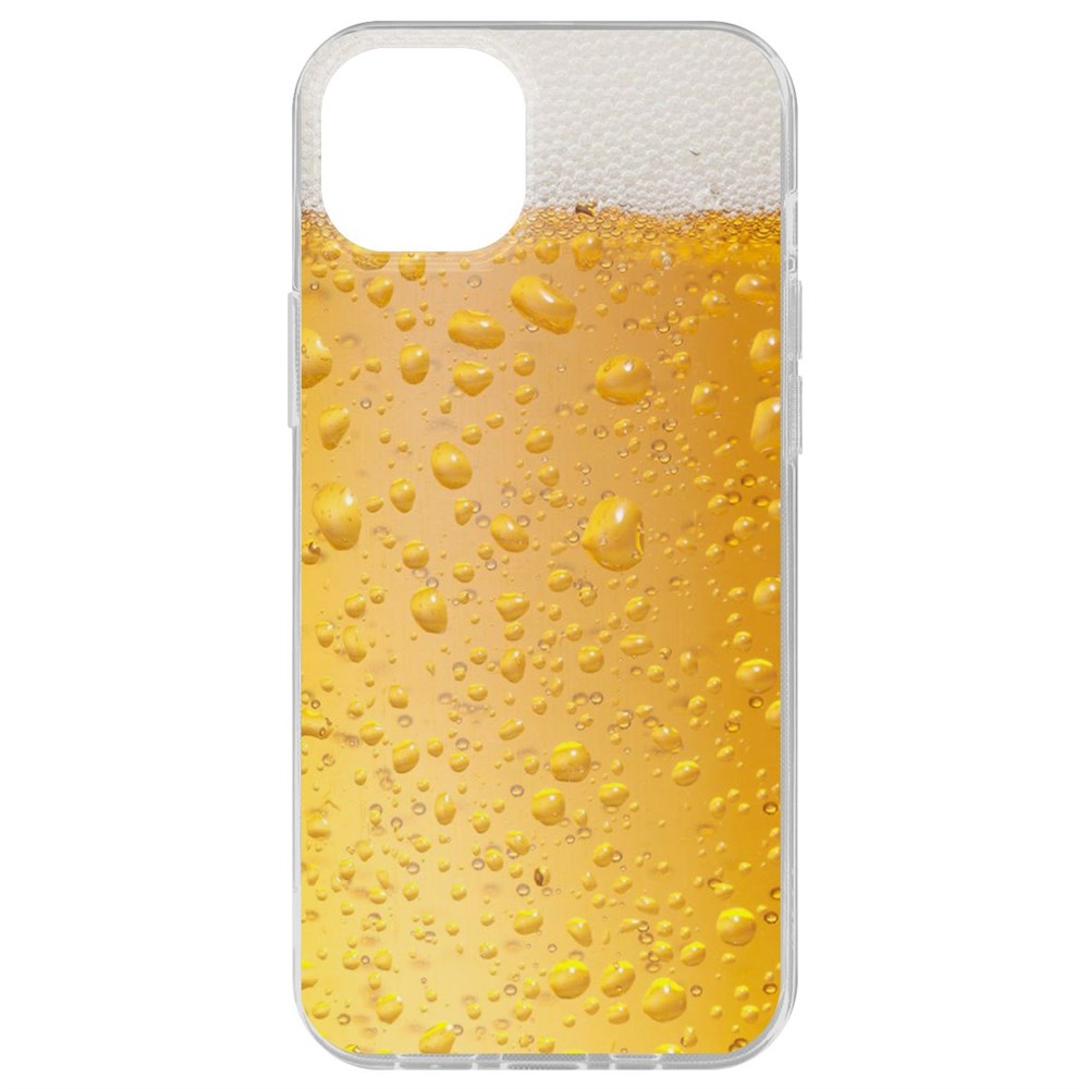 

Чехол-накладка Krutoff Clear Case Пенное для iPhone 15 Plus, Прозрачный