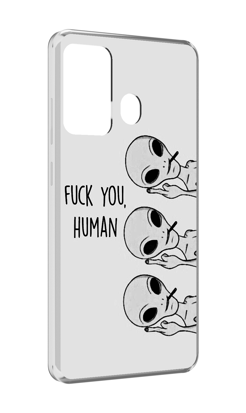 

Чехол MyPads инопланетяне для ITEL A27 / ITEL P17, Прозрачный, Tocco