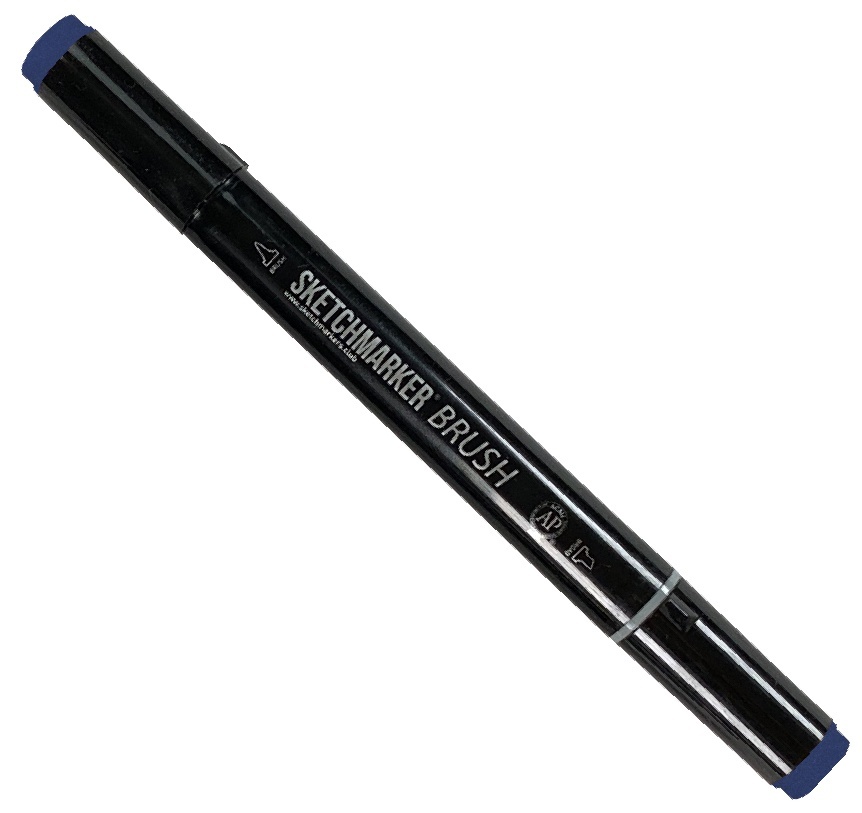 

Маркер Sketchmarker SMB-B110 для скетчей цвет синий, Brush