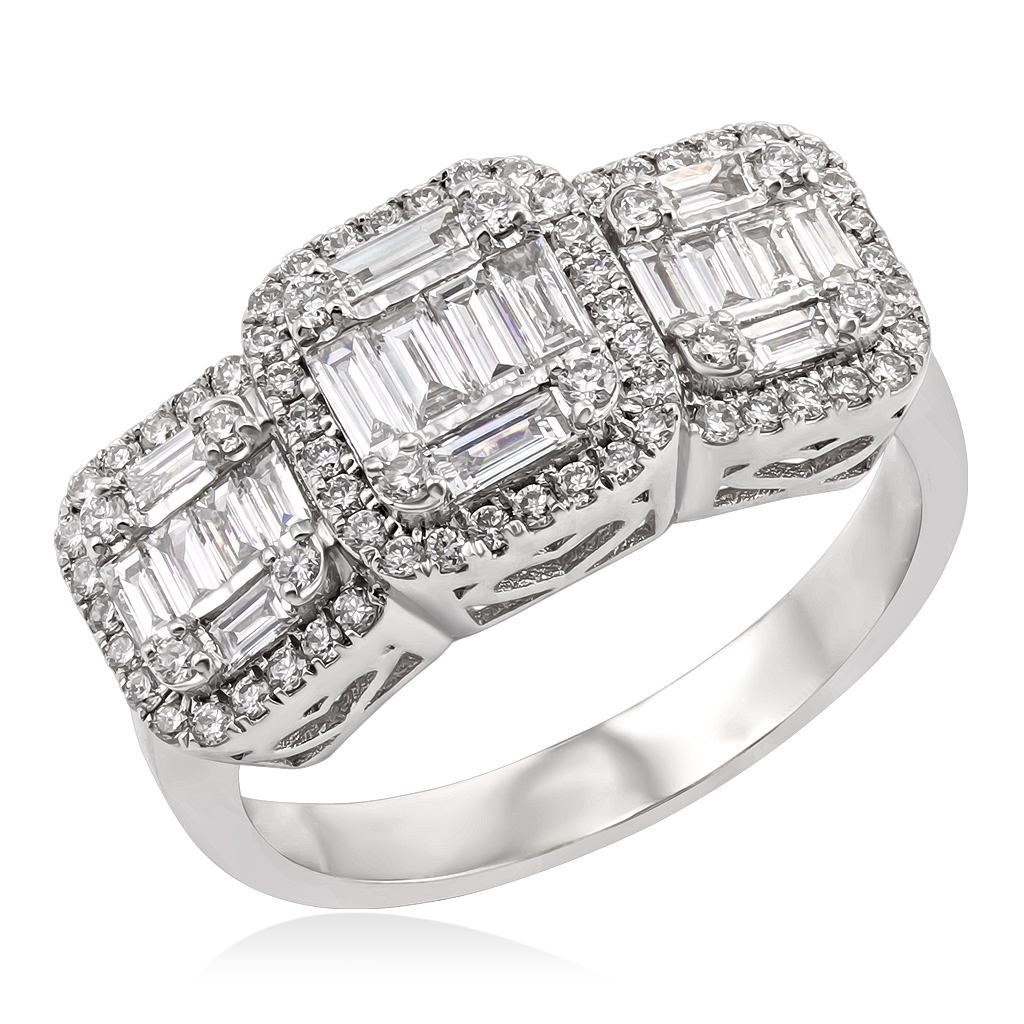 

Кольцо из золота р.17,5 MOSTAR JEWELLERY MKD0042-YZ, бриллиант, MKD0042-YZ