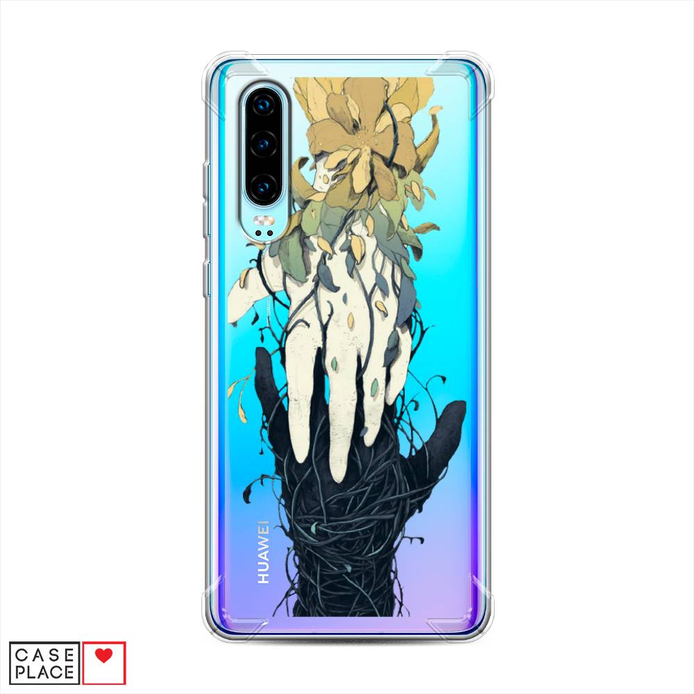 

Чехол Awog на Huawei P30 "Сплетения рук", Зеленый, 68551-1