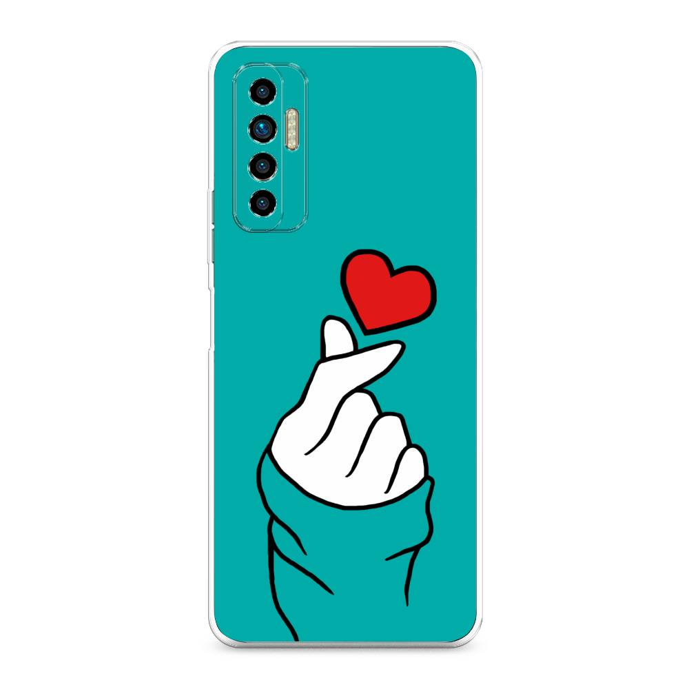 

Чехол Awog на Tecno Camon 17P "Маленькое сердечко", Разноцветный, 300150-7