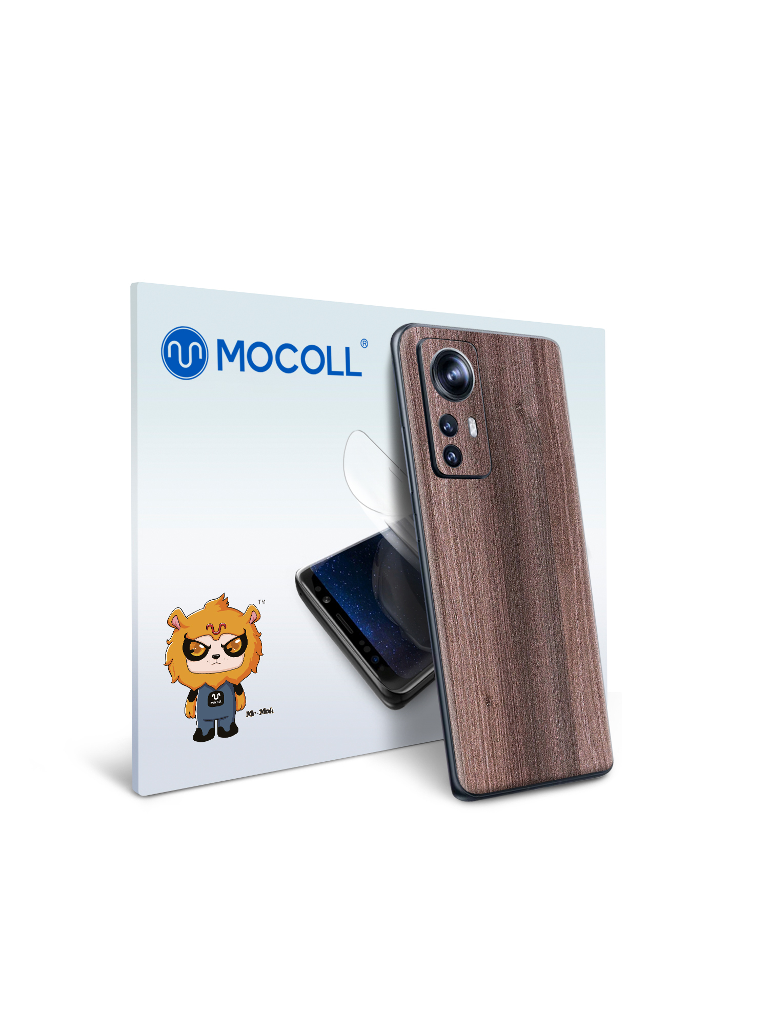 

Защитная пленка MOCOLL для Xiaomi Redmi Note 11 Дерево Ясень Шимо