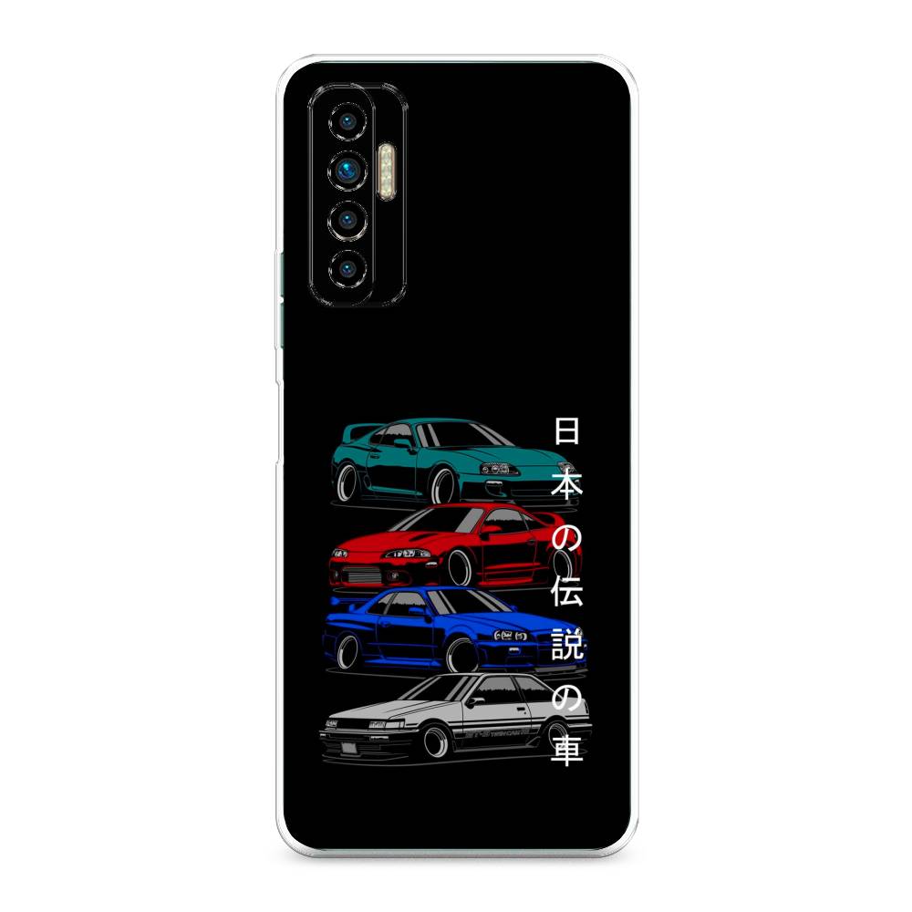 

Чехол Awog на Tecno Camon 17P "JDM Legend cars", Разноцветный, 300150-5