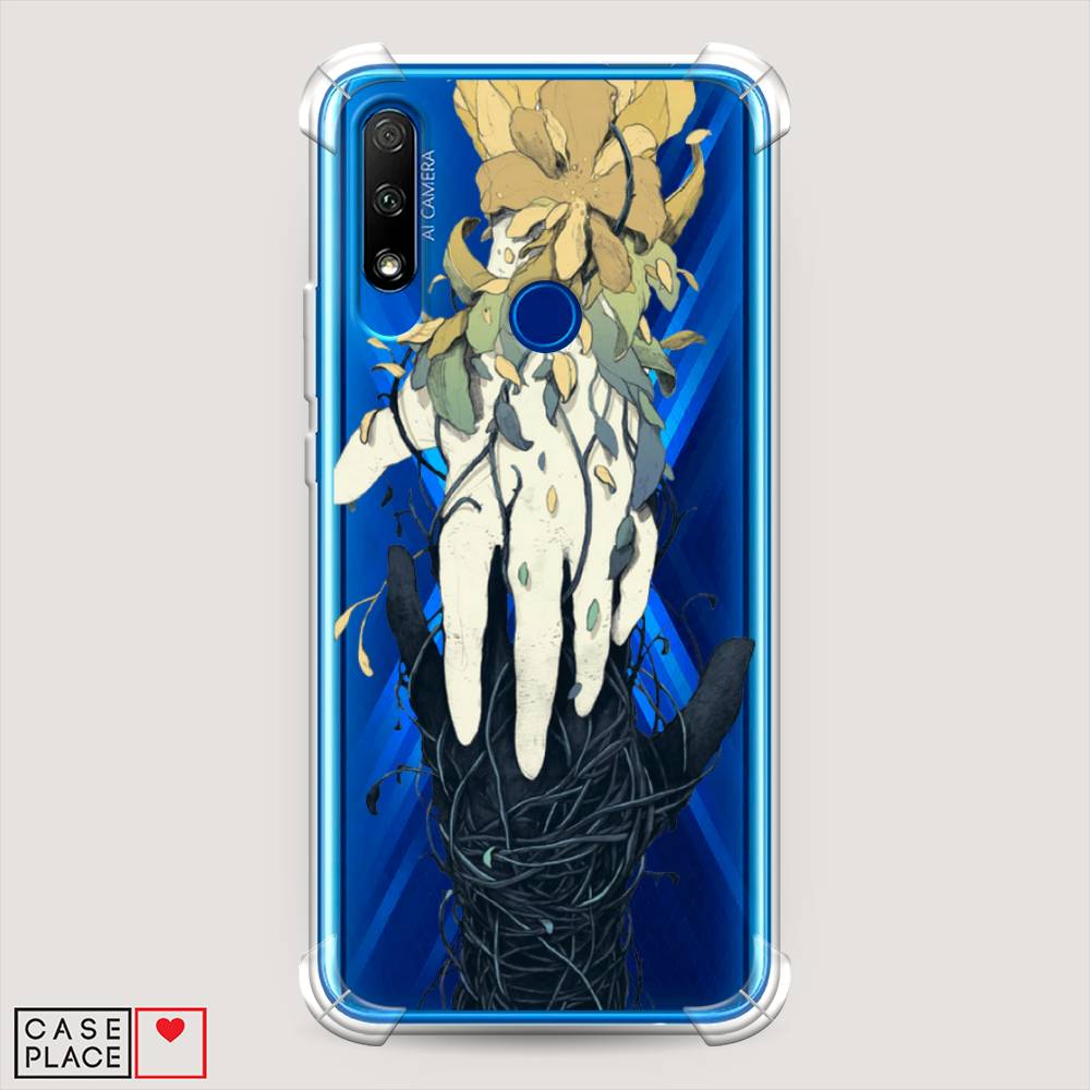 

Чехол Awog на Honor 9X "Сплетения рук", Зеленый, 69951-1