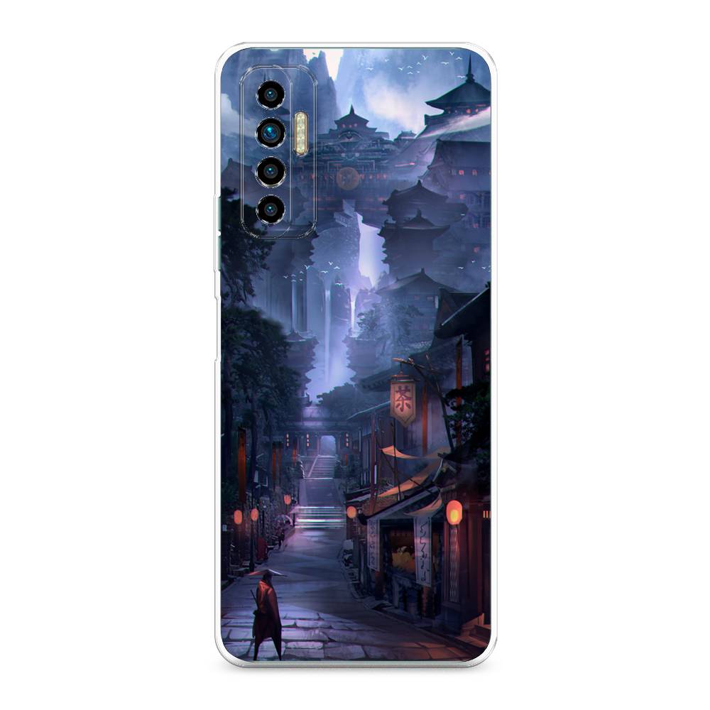

Чехол Awog на Tecno Camon 17P "Одинокий самурай", Разноцветный, 300150-10
