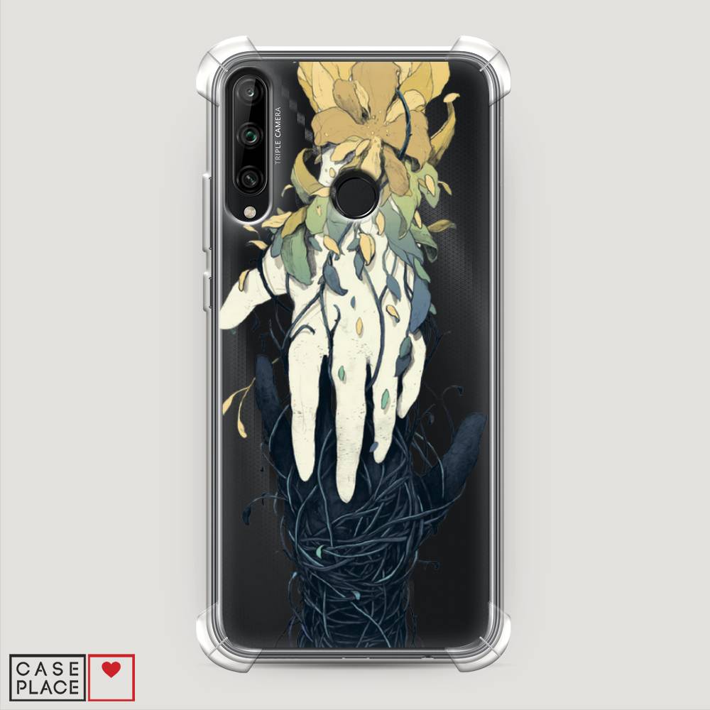 

Чехол Awog на Honor 9C "Сплетения рук", Зеленый, 612551-1