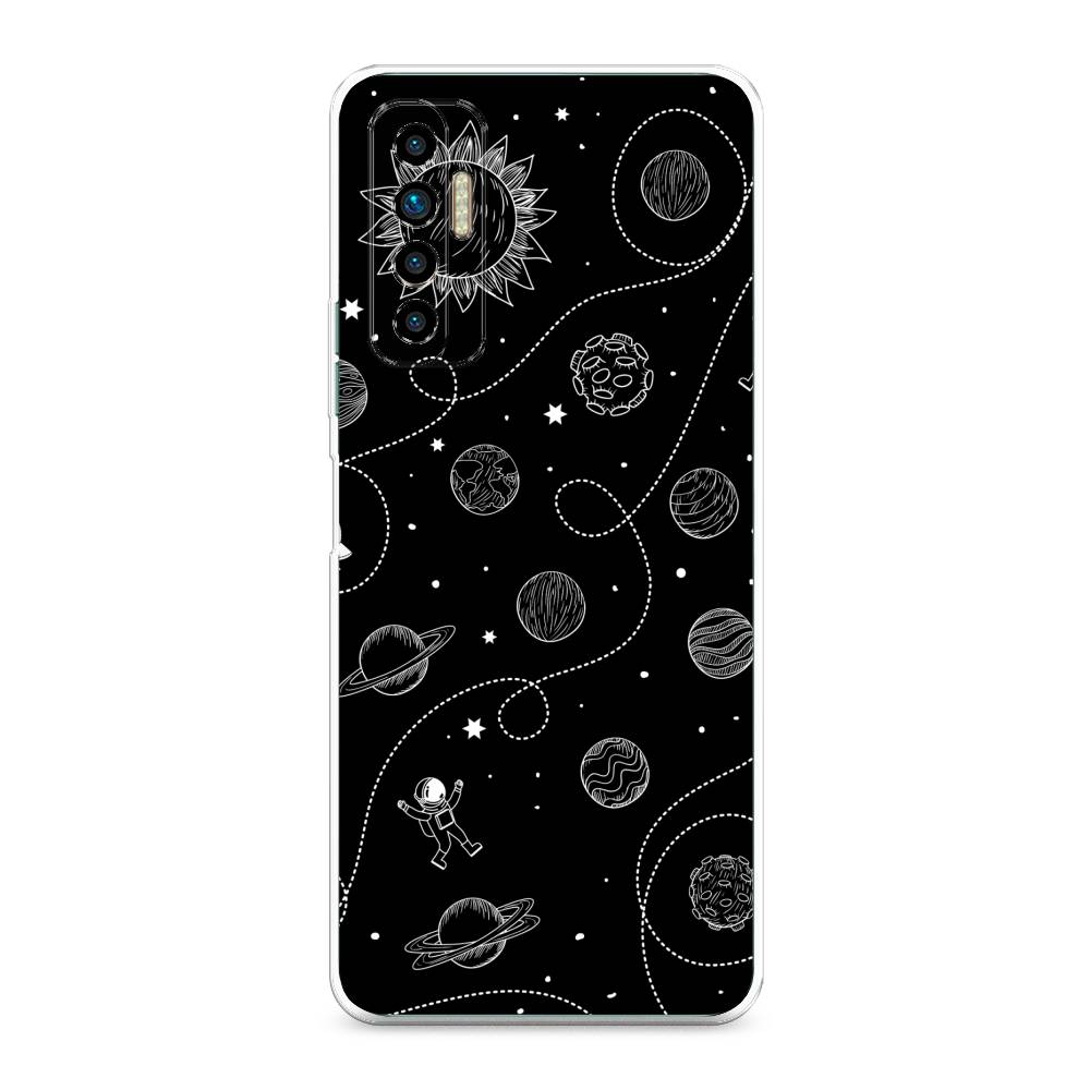 

Чехол Awog на Tecno Camon 17P "В невесомости", Разноцветный, 300150-4